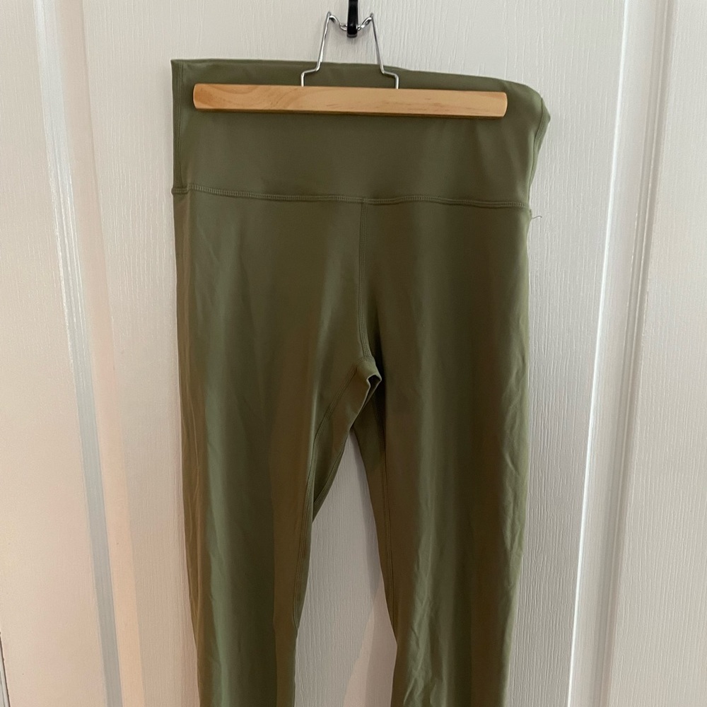 Olive green flexxfit leggings